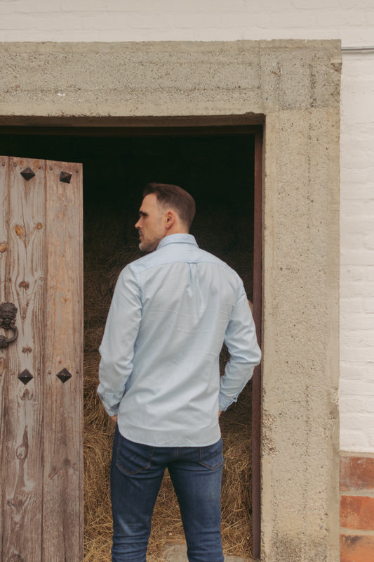 Camisa Oxford Celeste - Classic Fit